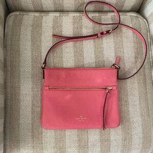 Stylish Pink Kate Spade Leila Crossbody Purse